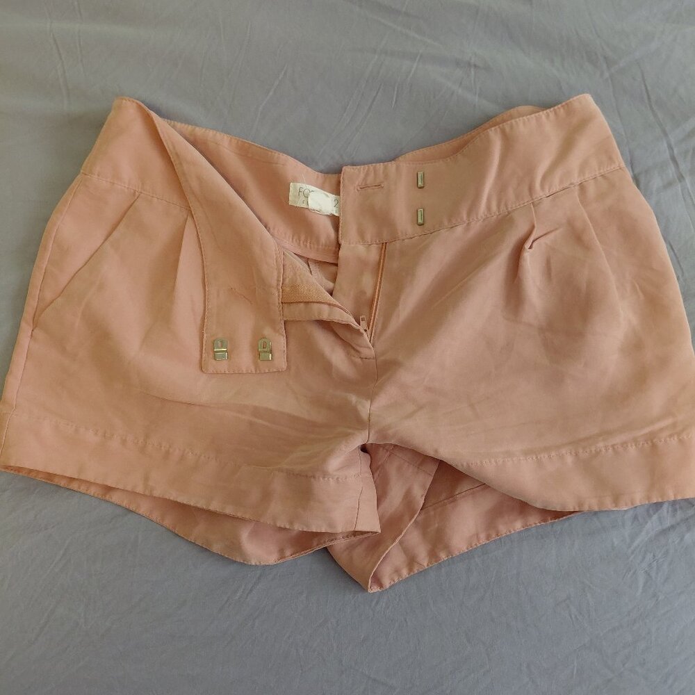 Forever 21 silk short shorts